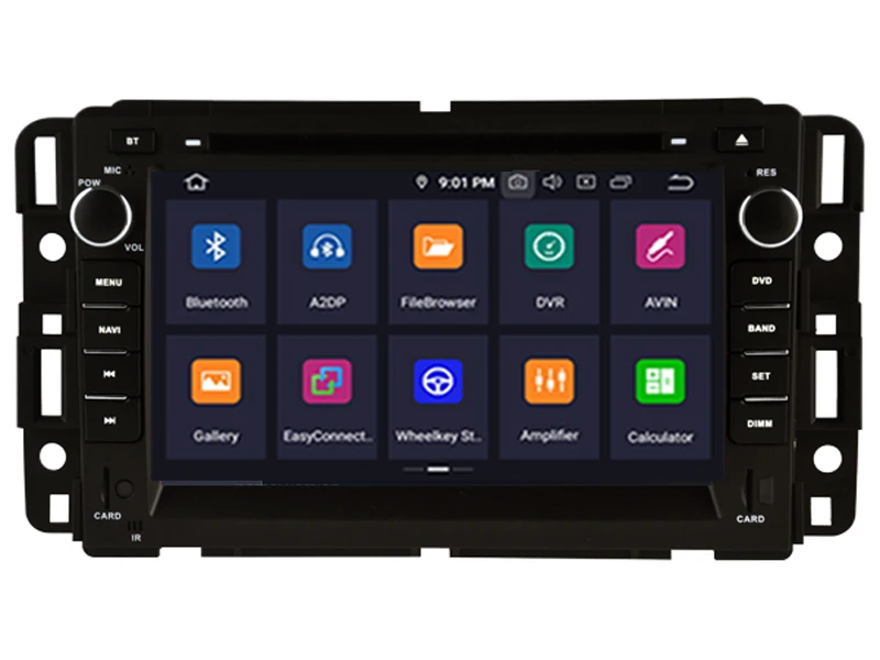 Android 10 1 ''Автомобильный DVD плеер для GMC YUKON пригородный Тахо ACADIA gps спутниковой