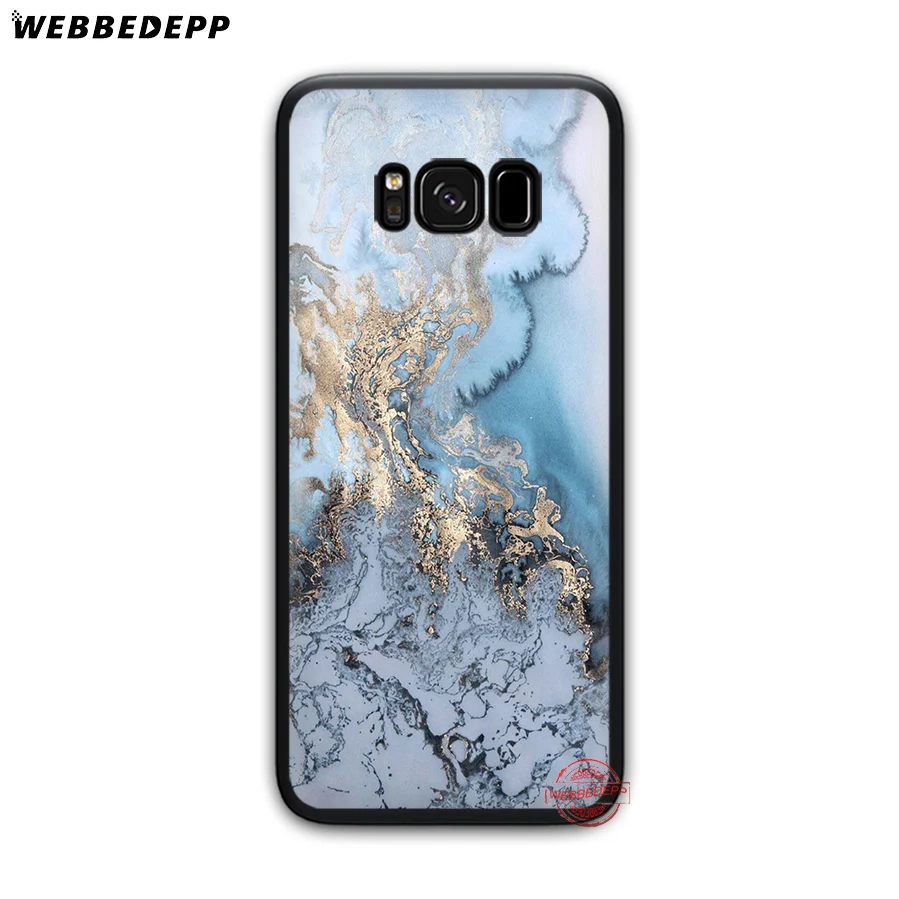 WEBBEDEPP гранита мрамора для мягкий чехол Samsung A6 A7 A8 A9 J6 2018 S6 S7 S8 S9 S10E S20 ультра Note 8 9 10 Lite