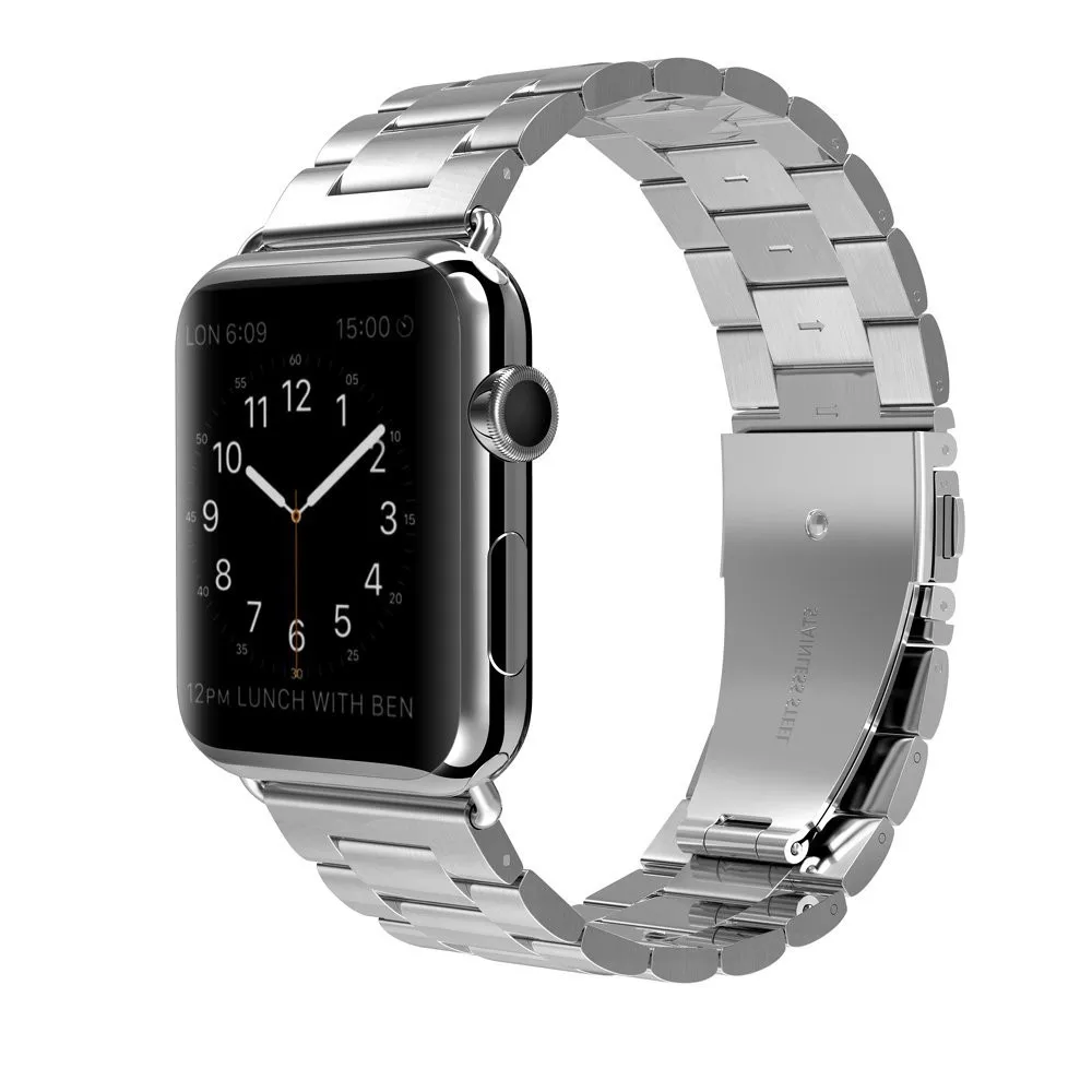 Ремешок для часов Joyozy из нержавеющей стали для Apple Watch 38 мм 42 мм 40 мм 44 мм сменный ремешок для часов iwatch серии 4 5 3 2 1