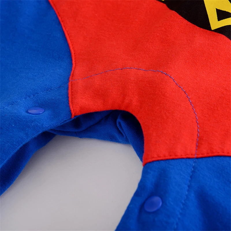 Toddler Superhero Costumes Infant Girls Boys Set Superman Supergirl Batman Romper Bebe Superheroe Cloak Baby Outfit | Мать и ребенок