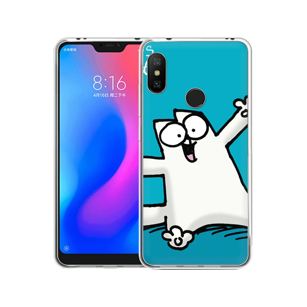 Чехол для Xiaomi Redmi Note 3 Pro 4 4X 5 6 5A Prime 7 Hard pcDesxz Cute Simons|Чехлы-накладки| |
