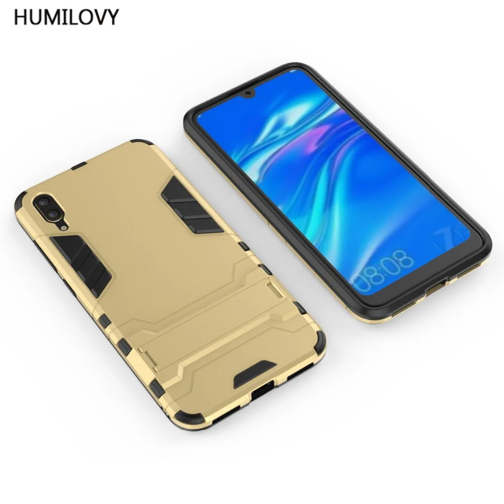 Для Huawei Enjoy 9 чехол силиконовый резиновый робот Броня Жесткий ПК для задней панели