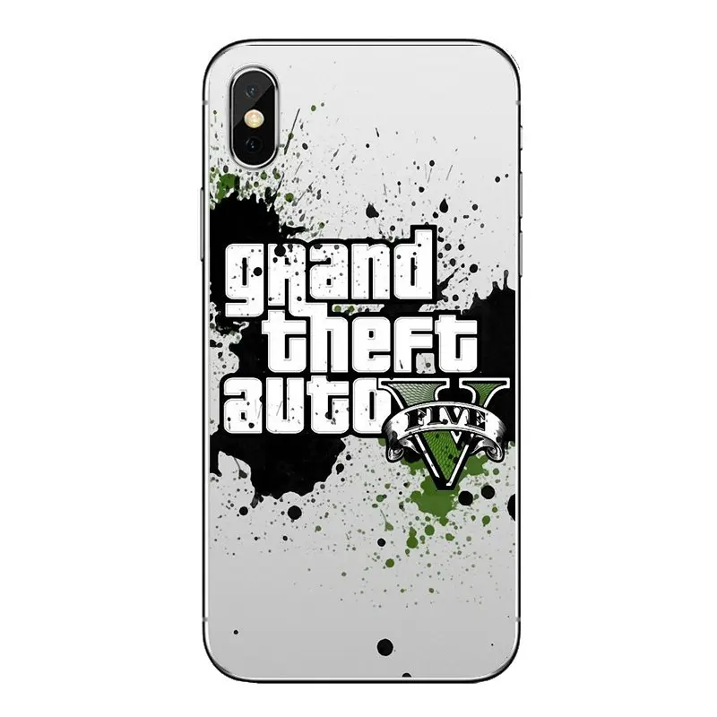Для samsung Galaxy Note 8 9 S9 S10 A8 A9 Star Lite Plus A6S A9S gta grand theft auto 5 Freddy прозрачный мягкий чехол