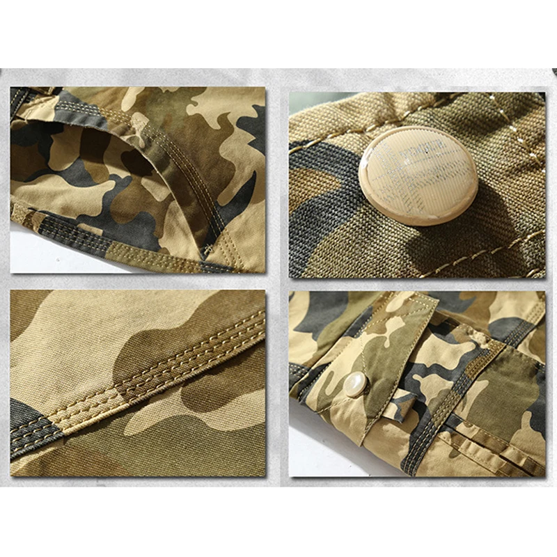 Мужские шорты карго Maxulla летние мужские повседневные хлопковые мужская верхняя