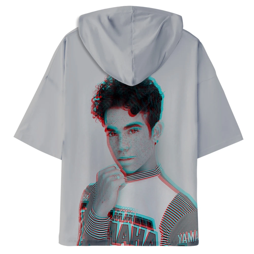 Новинка 2019 года модные летние футболки с короткими рукавами 3D принтом Cameron Boyce
