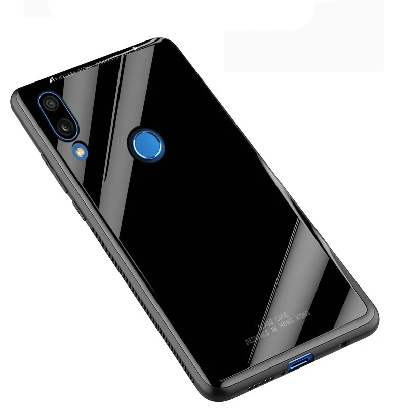 Latest style Glass Shell For Huawei Y9 2019 case 2019Y 9 Y92019 JKM-LX1 JKM-TL00 JKM-AL00 6.5&quot Phone Bag | Мобильные телефоны и