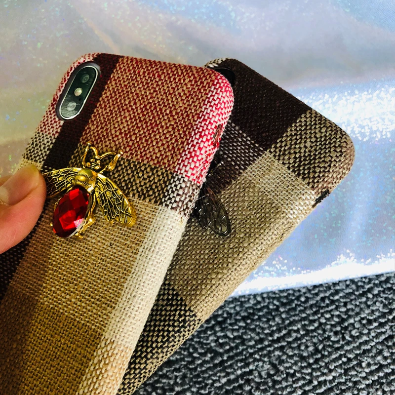 Kerzzil роскошный сетчатый чехол для iPhone X XR XS MAX 8 7 6 мягкая задняя крышка из