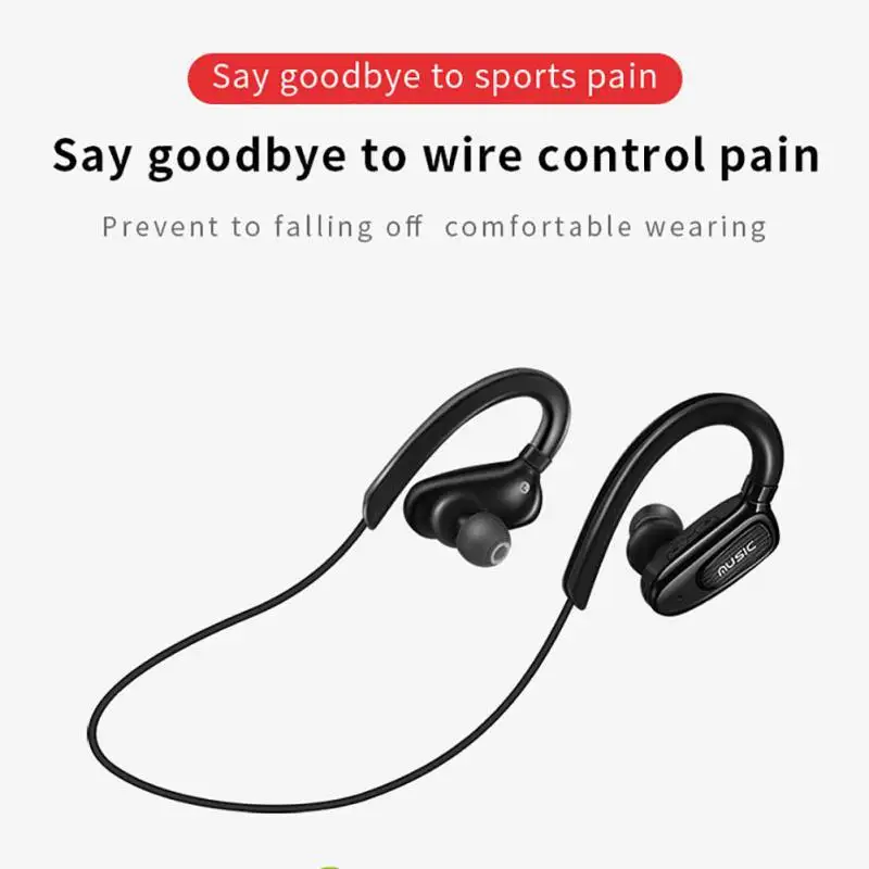 S5 Беспроводной спорта Bluetooth наушники CSR висит шеи стерео двойная гарнитура 4 2