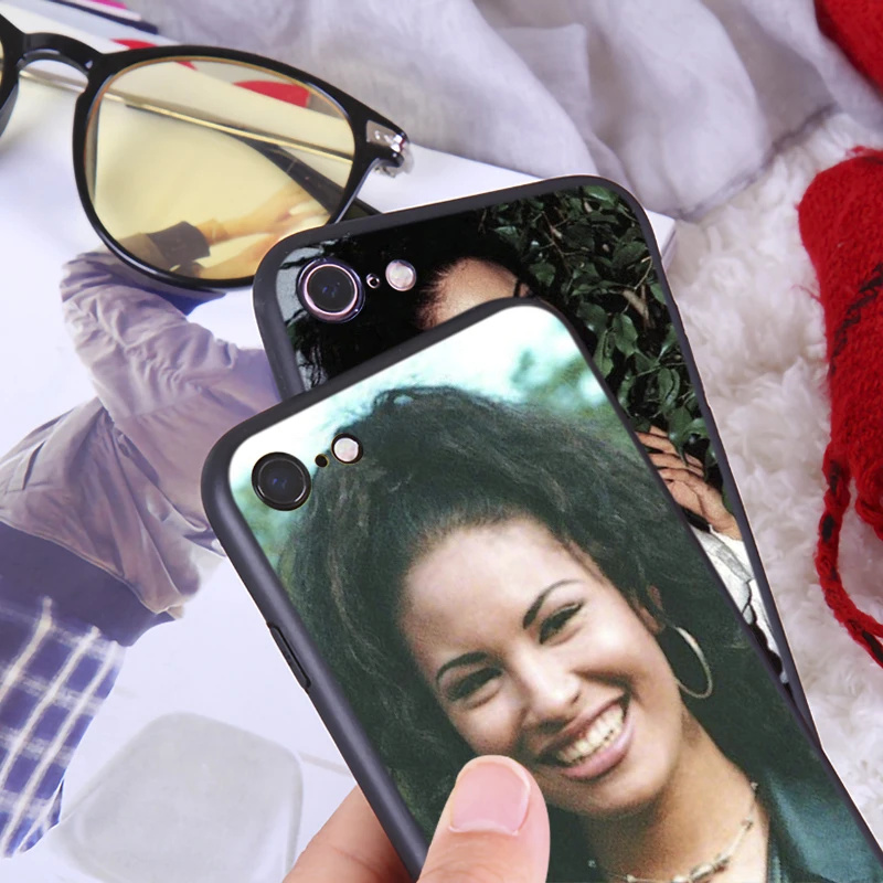 Чехол для телефона Selena Quintanilla iphone7 8 Plus роскошный мягкий силиконовый чехол iPhone8 6 6s X