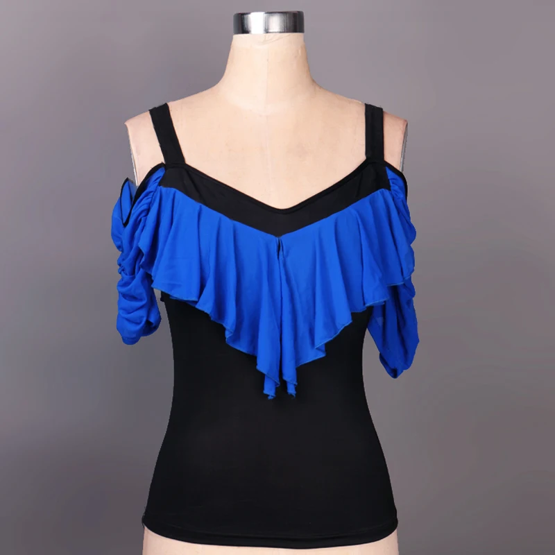 

New Latin Dance Apparel Premium Sexy Sleeveless Tops Latin Dance Women Latin Dance competition dress