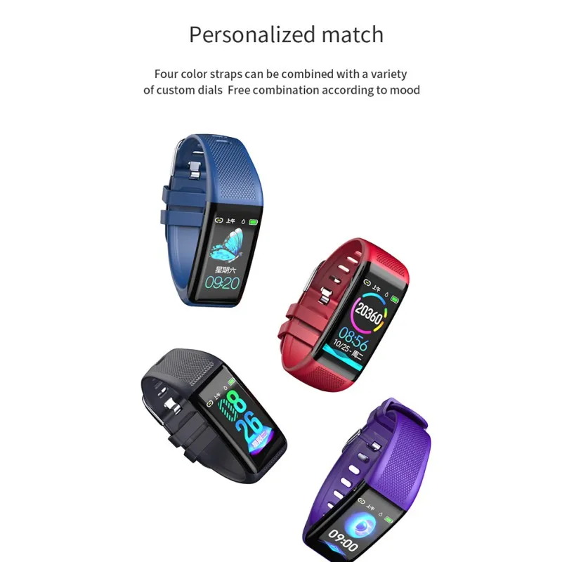 

C20 Color Screen Smart Wristband Bluetooth Waterproof Bracelet With Muti-Function App