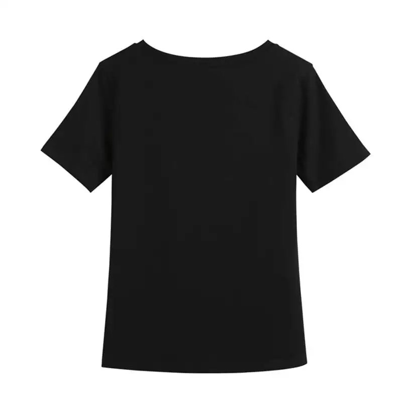 GIGOGOU, хлопок, женская футболка, летняя, короткий рукав, топ, футболка, S-3XL, вышивка, футболка, женские повседневные рубашки, женские футболки