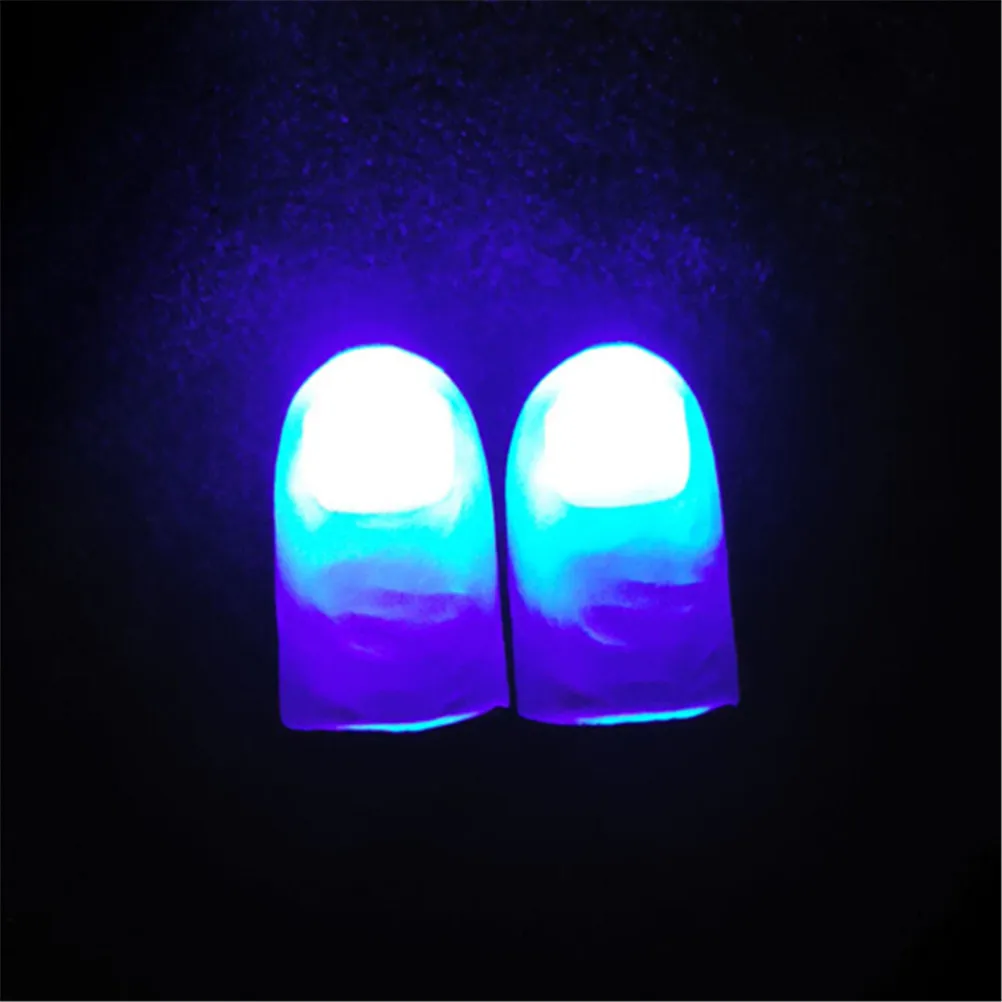 2 uds. De luces LED parpadeantes para ni&ntilde;os, divertidas y luminosas, juguetes luminosos para ni&ntilde;os, trucos de magia-3