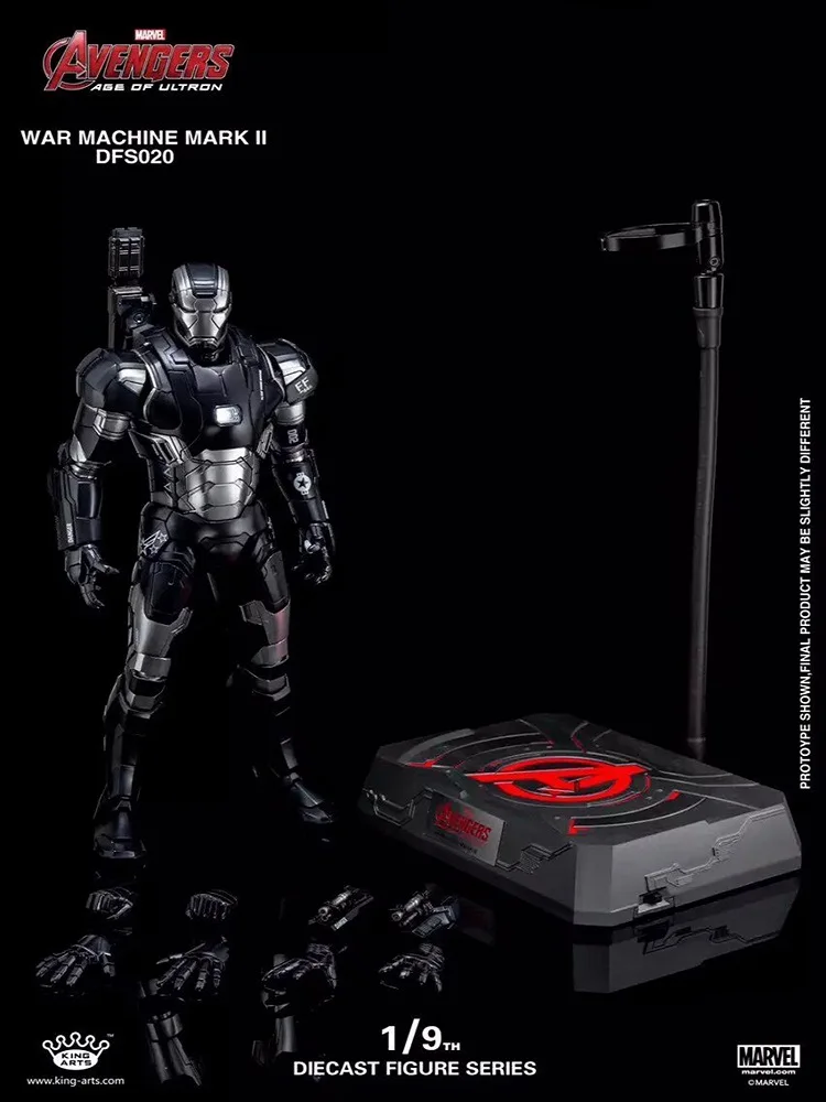 Marvel Avengers War Machine MK2 металл и АБС Пластик Защита безопасности коллекции людей
