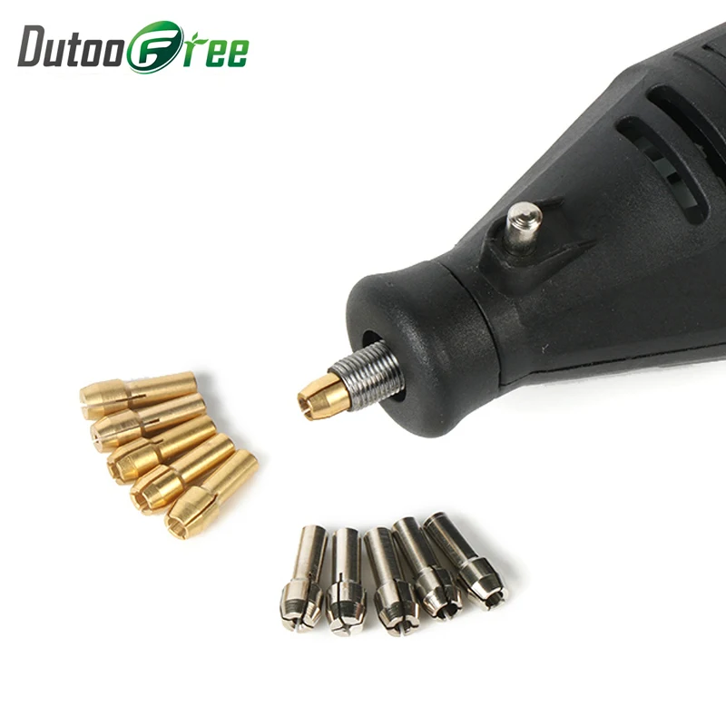 Mini Drill Brass Collet Chuck for Dremel Rotary Tool - Ideal Power Tool for DIY Drilling image 6