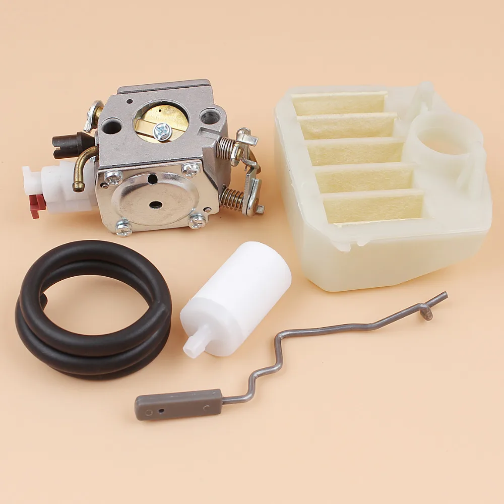 

Carburetor Carb Air Filter Throttle Rod Set For HUSQVARNA 340 350 346 345 351 353 Chainsaw Engine Spare Parts