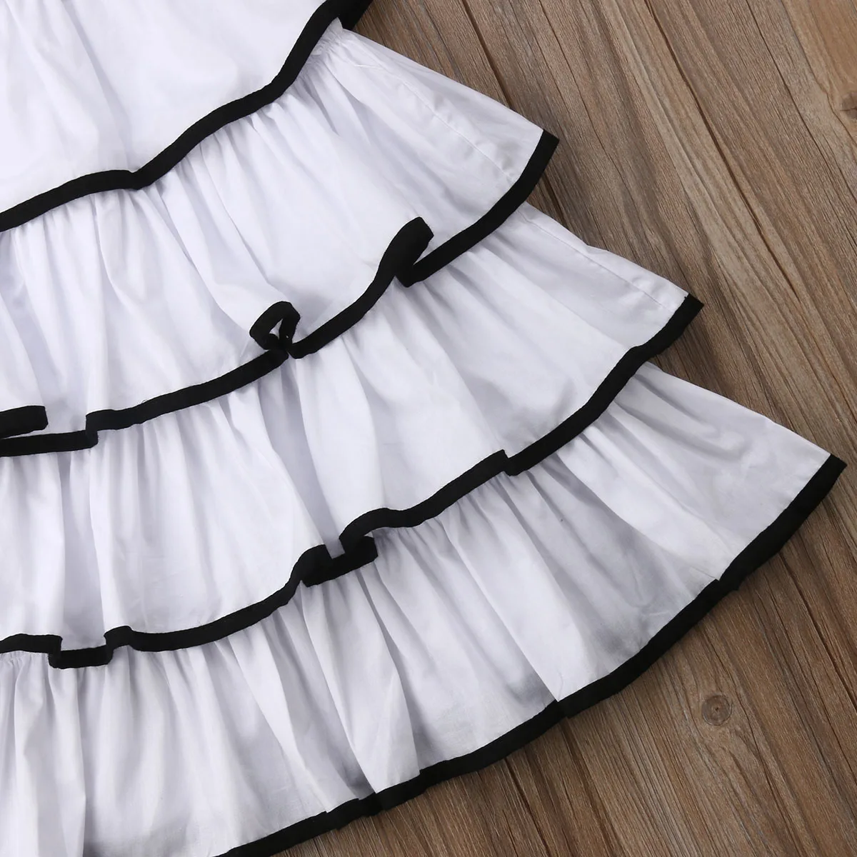 Летняя одежда для маленьких девочек многослойный праздничный костюм-пачка