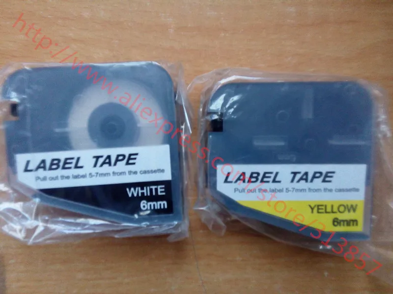 Кабель маркер ID принтер этикетка лента кассета желтого цвета 9 мм для LMARK