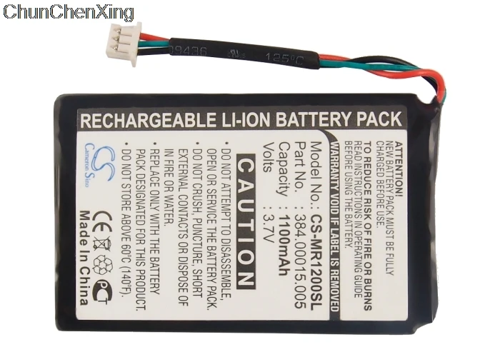 Аккумулятор Cameron Sino 1100mAh 384.00015.005 для Magellan RoadMate 1200 (3 провода) 1210 провода)|Цифровые