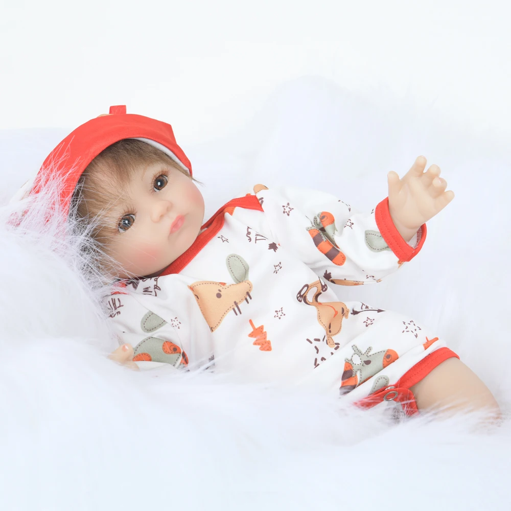 

22" Baby Alive Doll Kid's ToysAdorable Curved Hair Cloth Body Baby Doll Kids Brinquedos Playmate