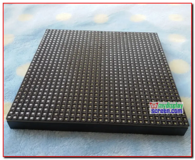 DIY p4 светодиодный дисплей модуль, 4 мм пикселей Крытый rgb полноцветный светодиодный экран 1/16 сканирования 128*128 мм 32*32 пикселей, HD p4 светодиодный модуль