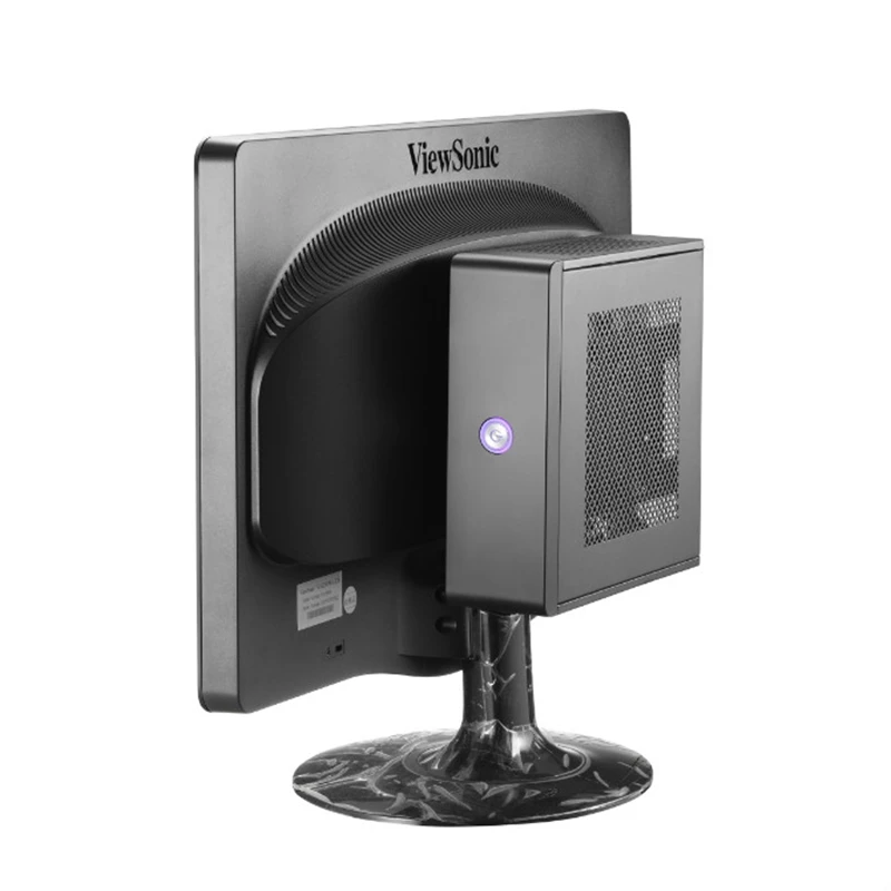 PC Mini ITX Чехол горизонтальный настольный компьютер Bludio пустой корпус алюминиевый сплав HTPC домашний кинотеатр игровой чехол D