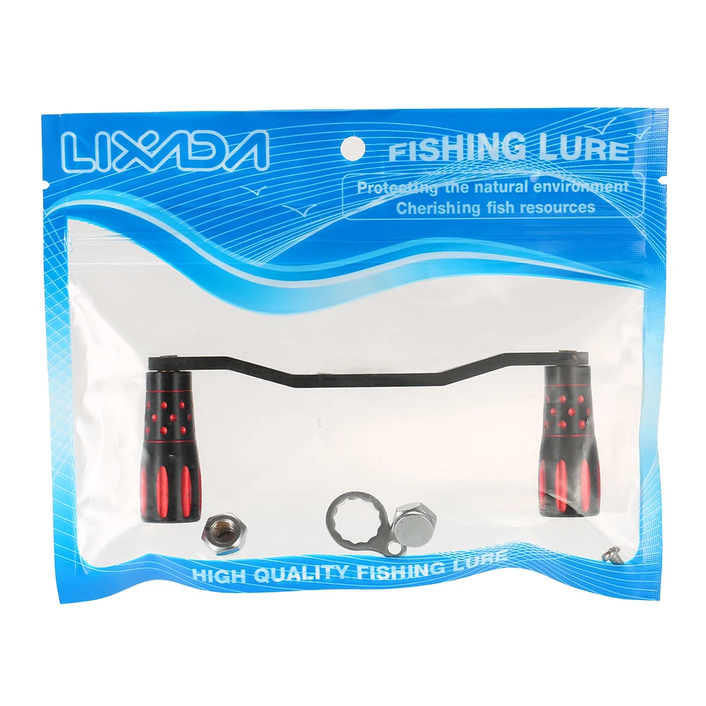 Рыболовная катушка из углеродного волокна ручка для заброса приманки прочная