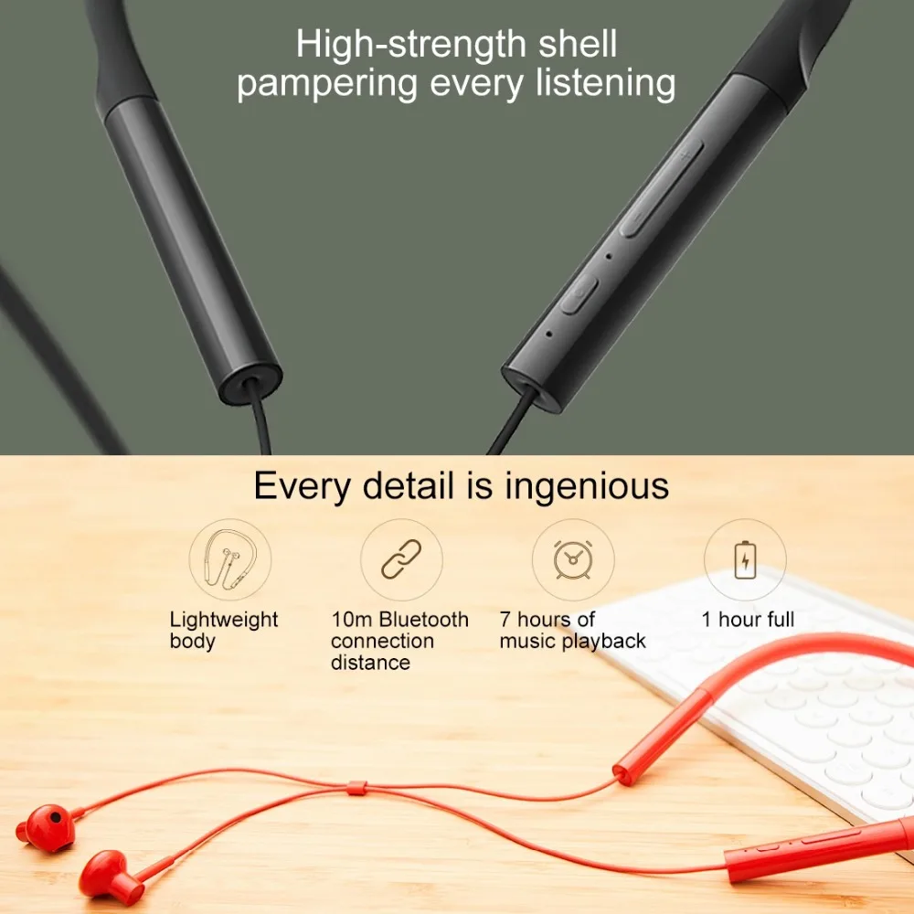 Новинка 2018 оригинальные Bluetooth наушники Xiaomi с шейным ободом молодежная версия
