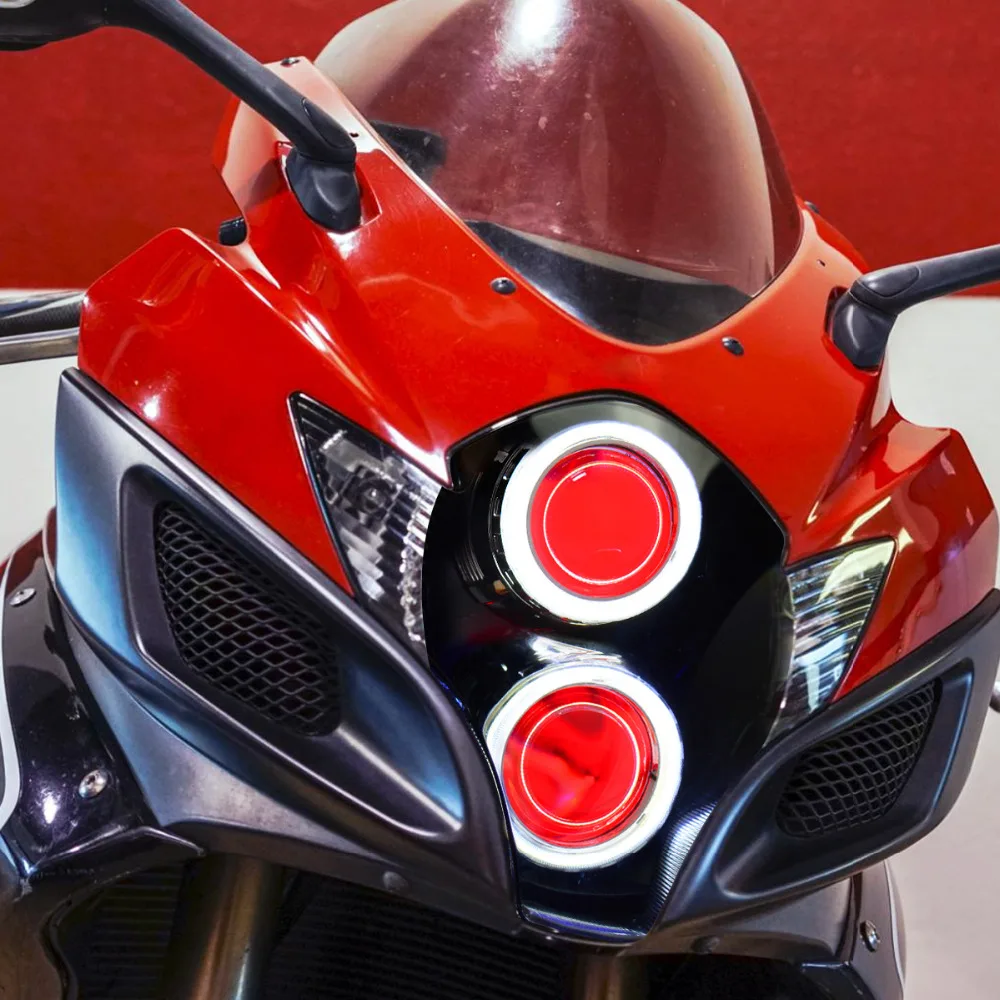 GSX R 600 красный фара