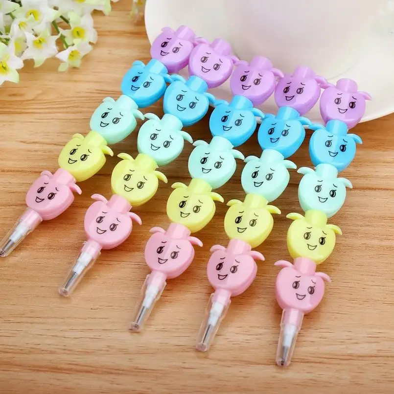 

Оптовая продажа 300 шт Мини милый Kawaii пластиковый Стандартный Карандаш креативный карандаш для детей Новинка товар корейские канцелярские принадлежности