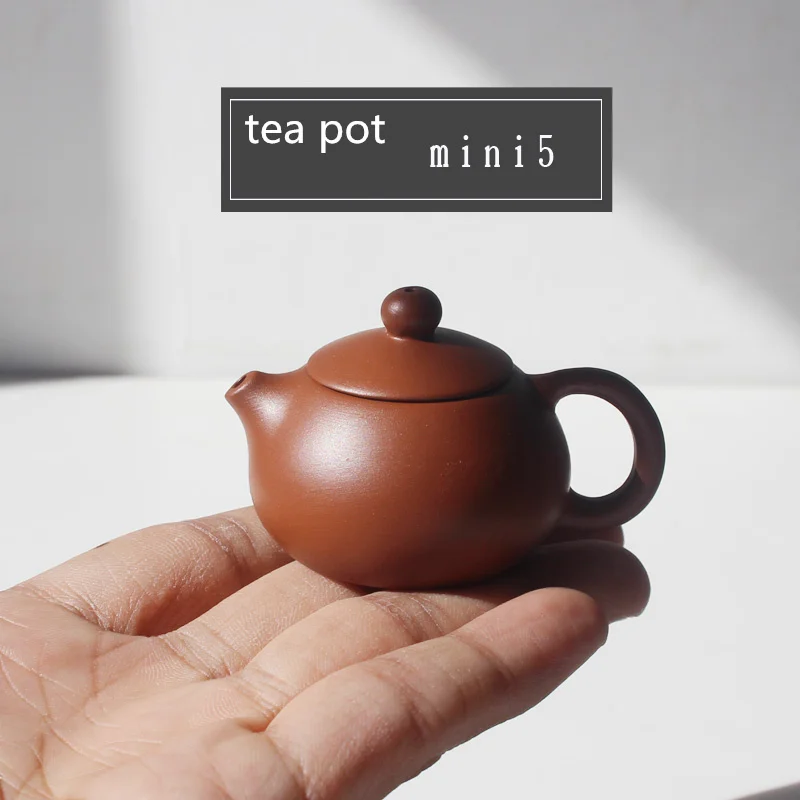 Мини-чайник из пурпурной глины 20-30 мл пурпурная керамика чашка исинской японские