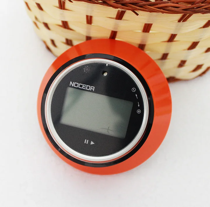 

Orange Spin Control Digital LCD Kitchen Timer Magnetic 99 Min Cooking Study Timer Reminder