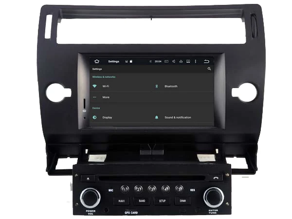 Android 8 0 ips Экран Авто Радио стерео для CITROEN C4 (черные серебристые зеркальные линзы)