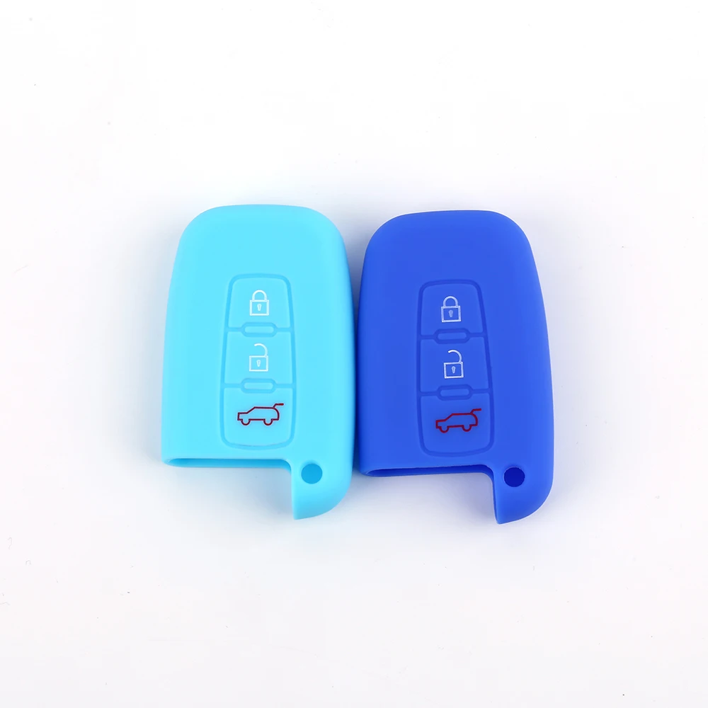 RYHX Cheap Price Smart 3 Buttons Remote Control Car Key Case Cover Dustproof Silicone Rubber Shell For Promotions | Автомобили и