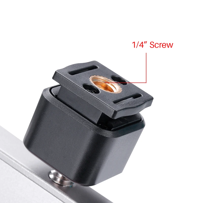 Мини-адаптер для крепления на холодную башмак DSLR камеры Canon Nikon sony светодиодный