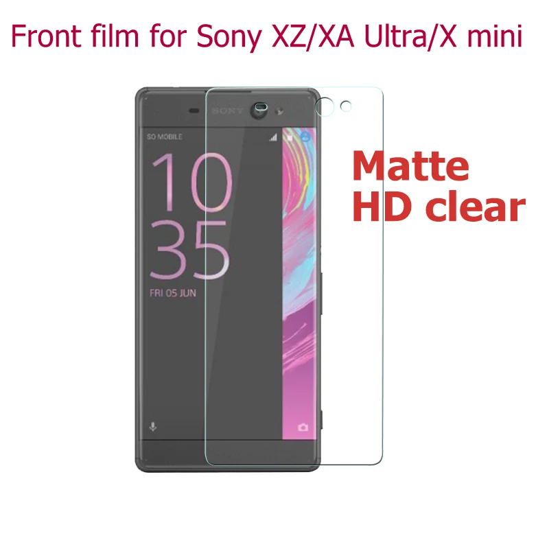 ЖК HD Глянцевая Прозрачная пленка для Sony XZ Xperia XA ультра Антибликовая матовая X Мини
