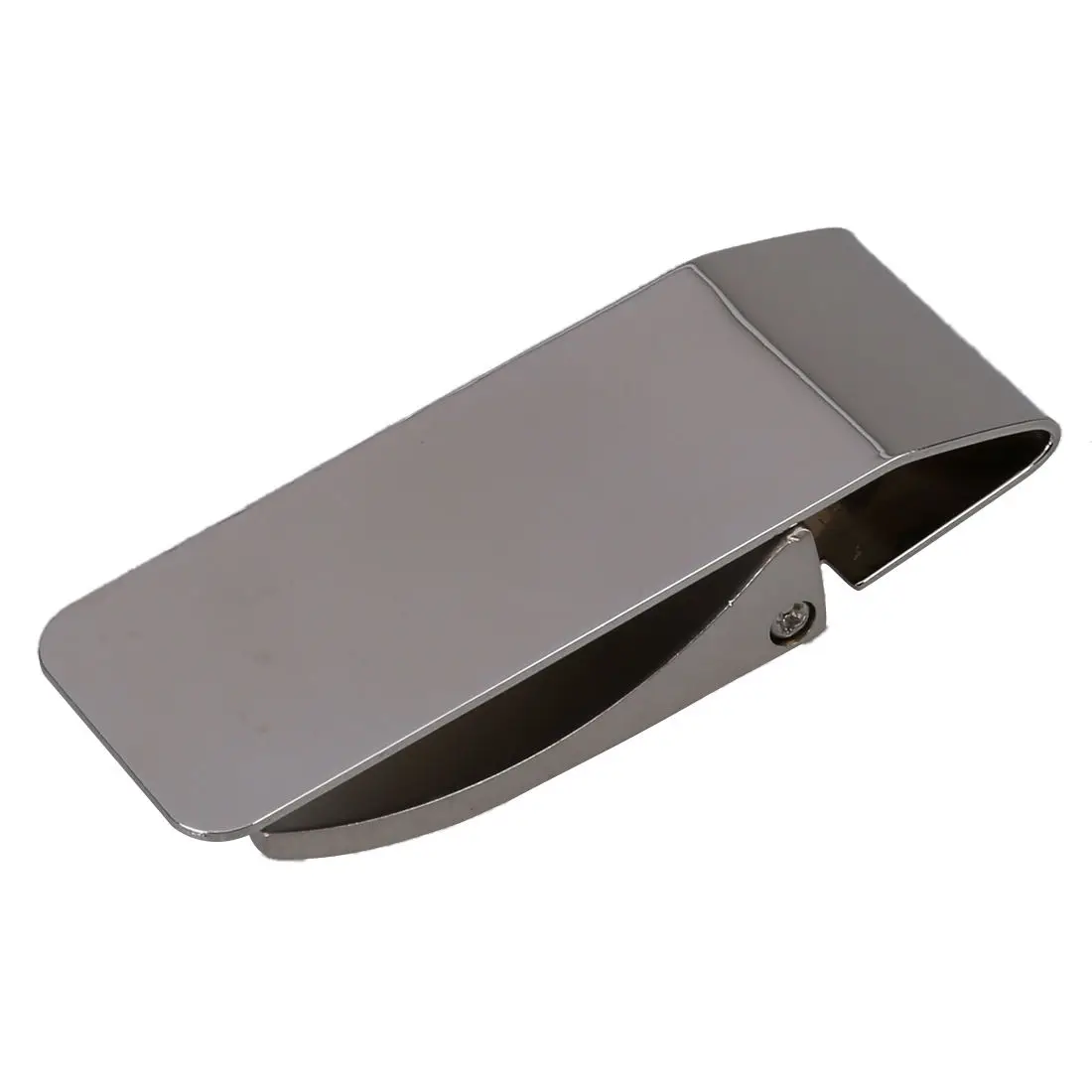 5 шт./лот бутик Серебряный тон из нержавеющей стали тонкий Зажим для купюр денег |