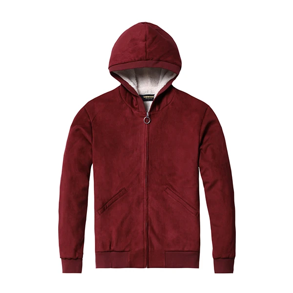 purple red SIMWOOD, зимние мужские куртки, модные, повседневные, толстые, короткие куртки, теплые, Оксфорд, с капюшоном, Дальнобойщик, пальто, верхняя одежда, брендовая куртка 180605 - Цвет: purple red