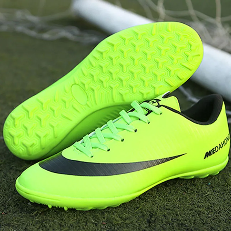 Chuteira futebol футбольная обувь с высоким горлом мужские кроссовки menFG long nails cr7 34