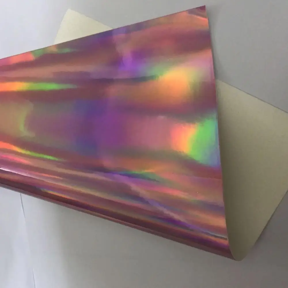 5 " x 11"(21 см x 28 см) Переливающаяся искусственная кожа PU ткань голографическая искусственная кожа для сумок Свадебные украшения новые продукты 1 шт. K005 - Цвет: 5