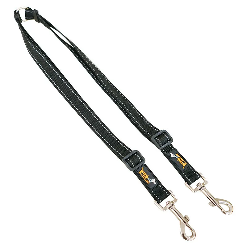 Поводок для домашних собак двойной поводок двух размер регулируемый