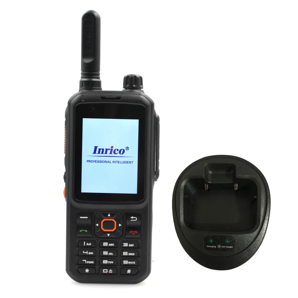 T320 with Charger Inrico сеть радио T320 4G LTE сеть рация внутренней связи POC walkie talkie T-320 WCDMA двухстороннее радио - Цвет: T320 with Charger