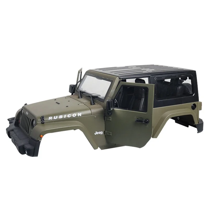 1:10 RC корпус автомобиля Jeep Wrangler Rubicon для 1/10 RC Гусеничный автомобиль осевой SCX10 270 мм Колесная база крышка двигателя впускная решетка часть