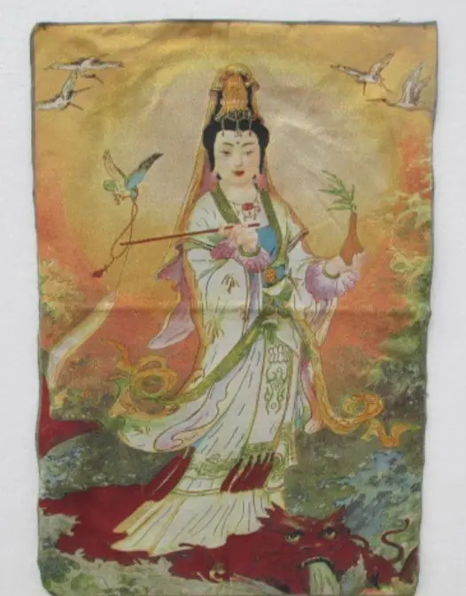 35 46 '/шелковая вышивка танка богиня гуанина в Тибете и Непале/2|guanyin| |