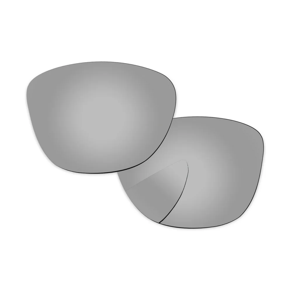 Chrome Silver PapaViva Сменные линзы для солнцезащитных очков Frogskins Поляризованные-несколько вариантов - Цвет линз: Chrome Silver