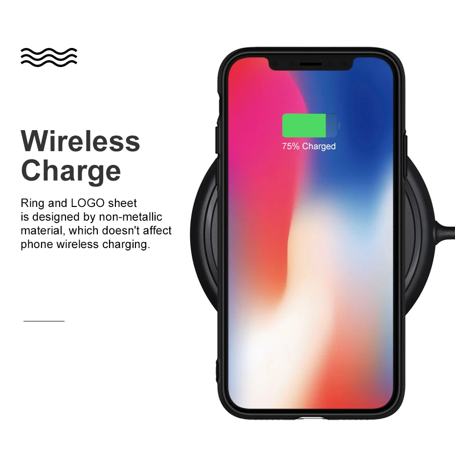 IX палец кольцо держатель телефона чехол для iphone X 10 случаях Slim 360 градусов