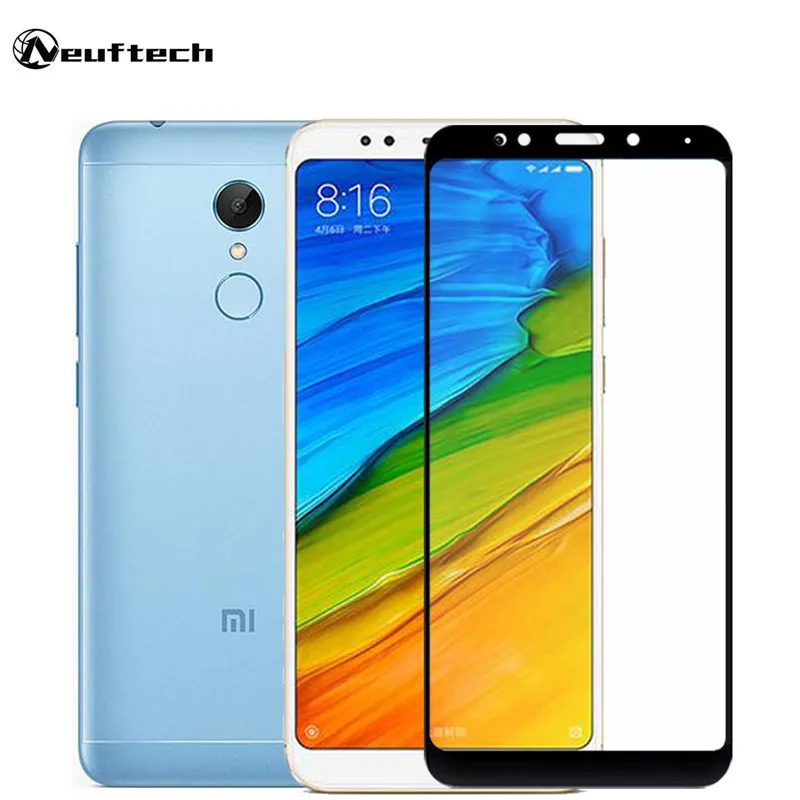 10Pcs/Lot 2.5D Full Cover Tempered Glass For Xiaomi MI MIX 2S Screen Protector Redmi 5 5Plus 4X 5A Note5 Pro Note4X note4 | Мобильные