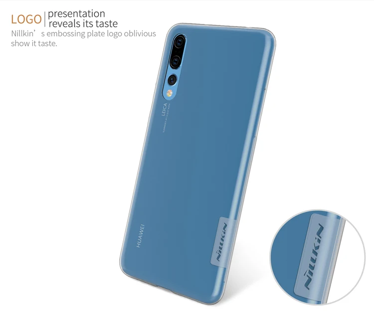 NILLKIN For Huawei P20 Pro Case Cover Transparent Clear Soft TPU Silicone P20Pro Protective Shield |