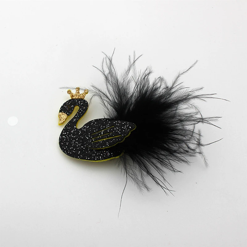 Блестящие шпильки для волос Золотая Корона Мультяшные животные аксессуары