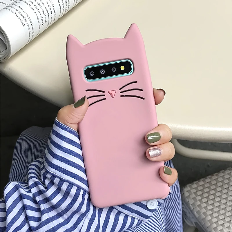 YHBBCASES чехлы для телефонов с рисунками из мультфильмов Samsung Galaxy S8 S9 S10 Plus шикарный